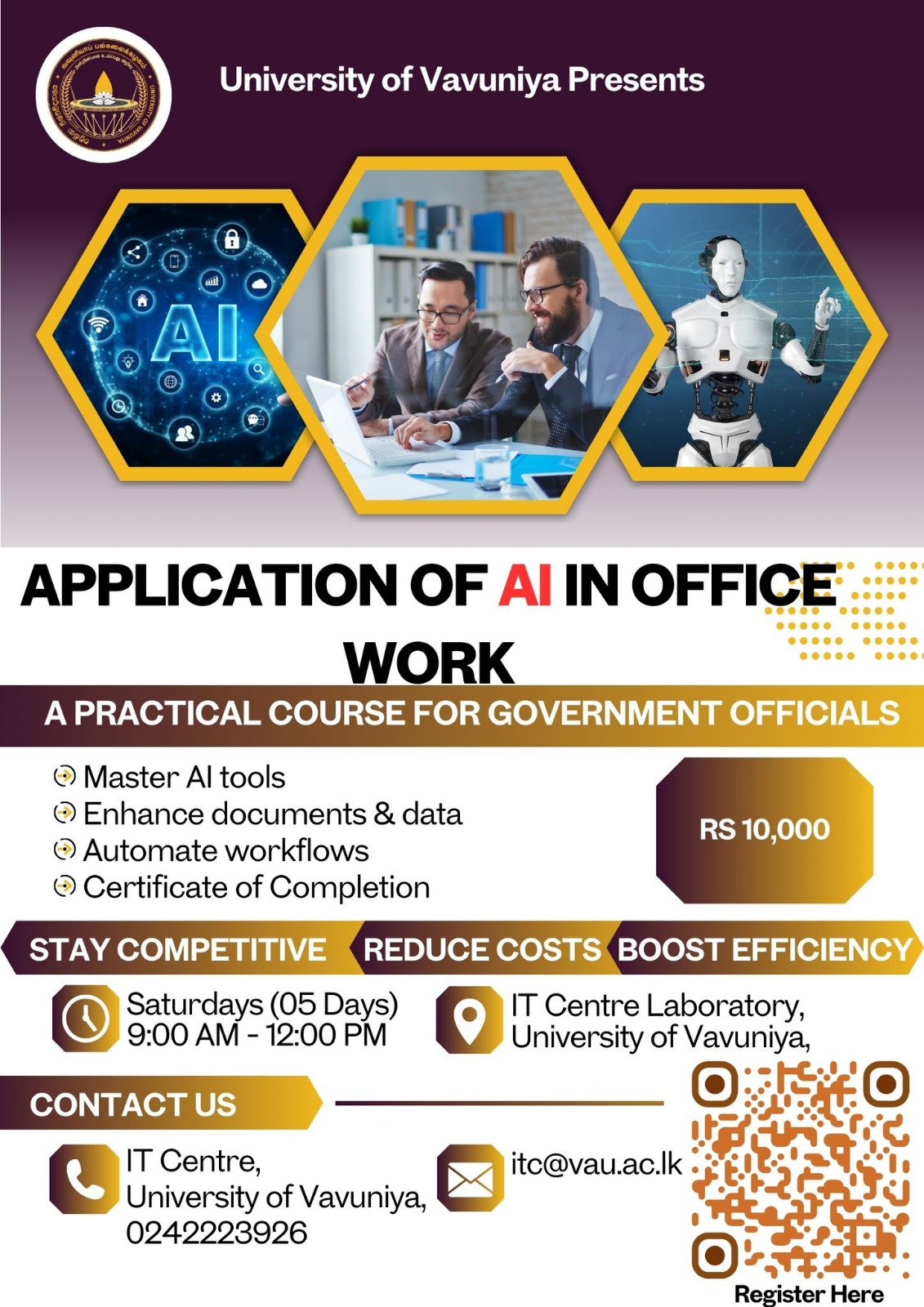 AI Short Course For Government Staff