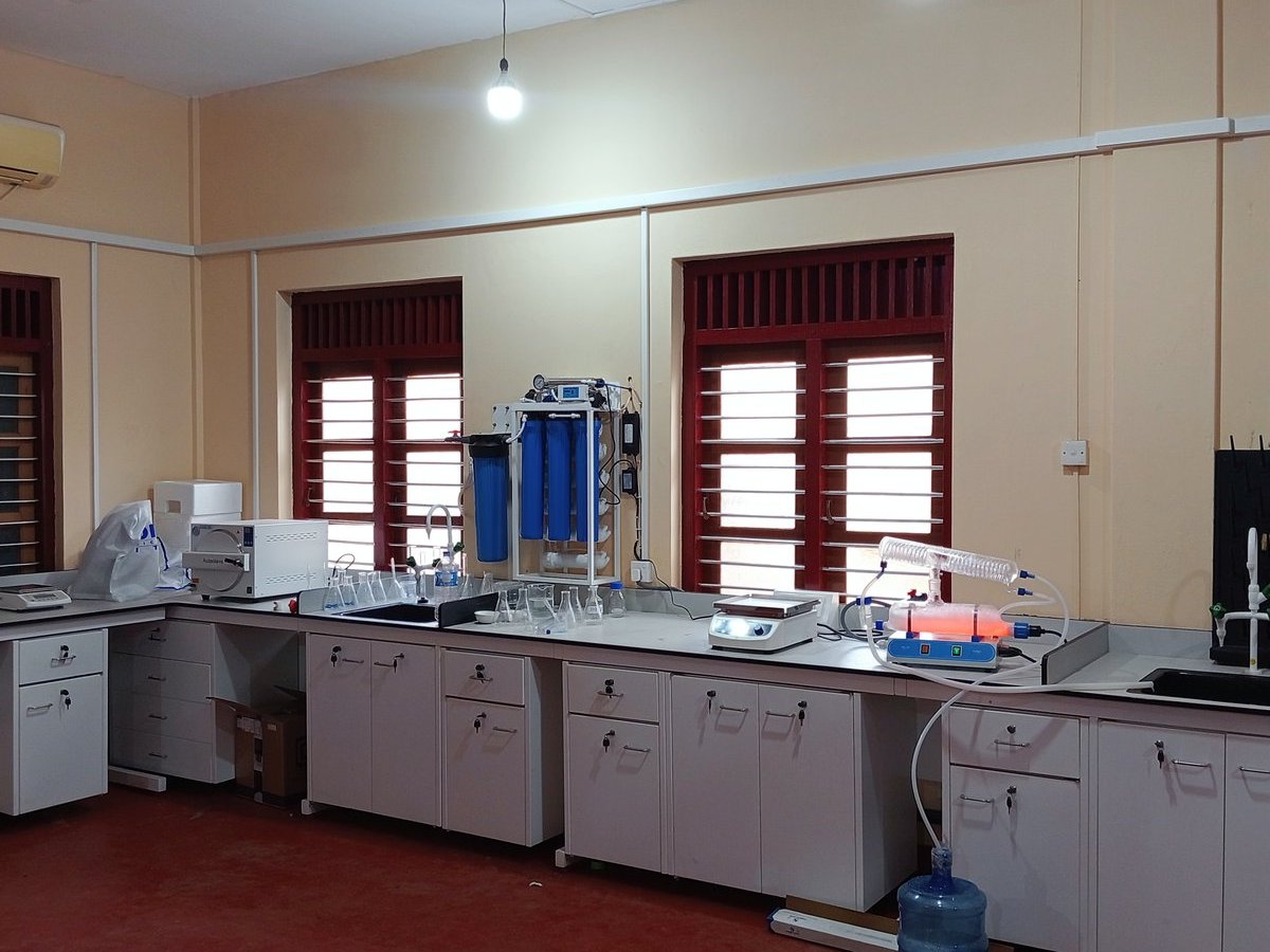 Water purification system in the VALID Centre laboratory