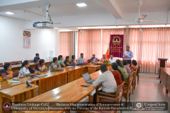 Business Idea Presentation and Discussion with Dr. Nithiyananthan 2025