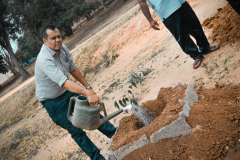 By University Staffs at IT Center Area (50 Saplings) on 16th July 2021