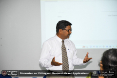 Discussion on Filling out Research Grant Applications