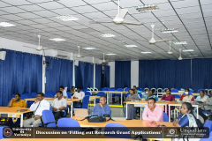 Discussion on Filling out Research Grant Applications