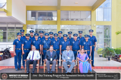 Five-Day Training Programme for Permanent Security Guards