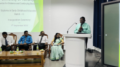 Inauguration Ceremony of the Diploma in Early Childhood Education – Batch - II