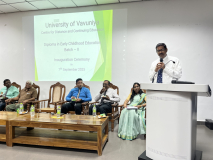 Inauguration Ceremony of the Diploma in Early Childhood Education – Batch - II