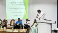 Inauguration Ceremony of the Diploma in Early Childhood Education – Batch - II
