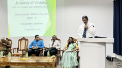 Inauguration Ceremony of the Diploma in Early Childhood Education – Batch - II