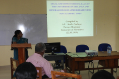 Legal & Constitutional basis of the Universities in Sri Lanka
