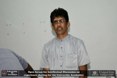 Open Forum for Intellectual Discussion on Experience Sharing for University
