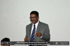 Open Forum for Intellectual Discussion on Experience Sharing for University