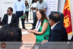 Opening of the Integrated Digital Media Unit, University of Vavuniya 2024