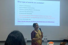 Session on Chevening Scholarship Opportunities