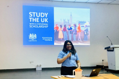 Session on Chevening Scholarship Opportunities