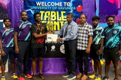Table Tennis Coaching Camp at University of Vavuniya