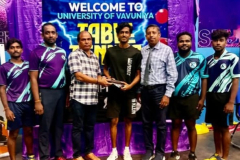 Table Tennis Coaching Camp at University of Vavuniya