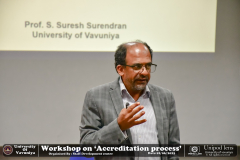 workshop on “Accreditation process”