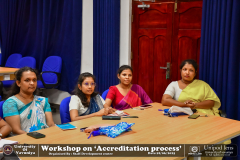workshop on “Accreditation process”