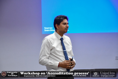 workshop on “Accreditation process”