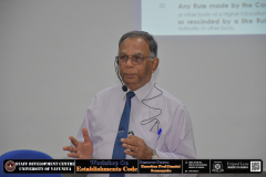 Workshop on Establishment Code