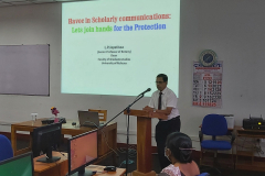 Workshop on Havoc in Scholarly Communication and Workshop on Predatory & Fake Journals