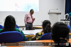 Workshop on Problem – solving & decision-making in state higher education