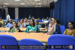 Workshop on Problem – solving & decision-making in state higher education