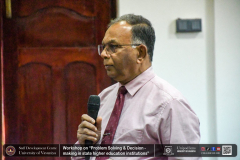 Workshop on Problem – solving & decision-making in state higher education
