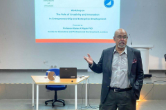 Workshop on “Role of Creativity and Innovation in Entrepreneurship and enterprise Development”