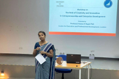 Workshop on “Role of Creativity and Innovation in Entrepreneurship and enterprise Development”