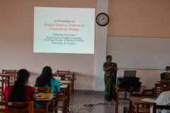 Workshop on Sentence patterns in Professional Writing