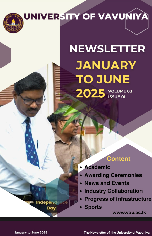 NEWSLETTER 2025 Volume 3 Issue 1