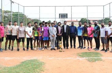 Friendly Volleyball Match Against Indian Embassy Officials