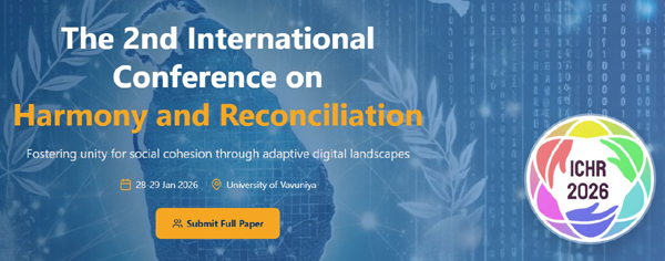 ICHR2026 The 2nd International Conference on Harmony and Reconciliation